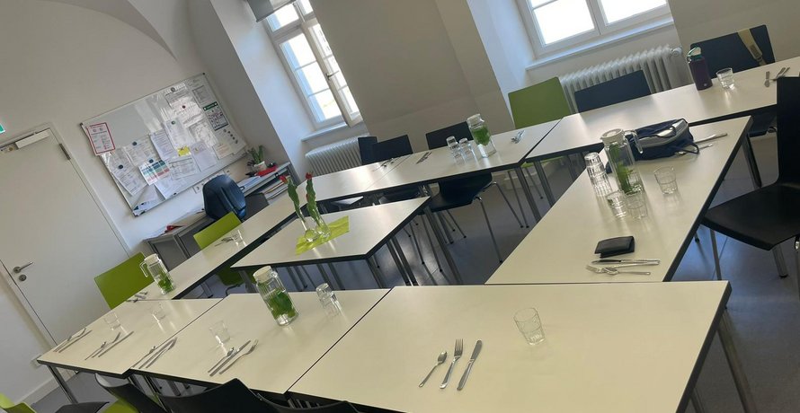 gedeckte Tafel